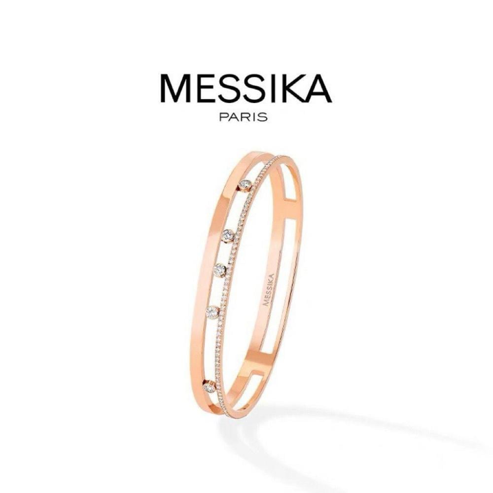 سوار ميسيكا موف رومان مرصع بكريستالات مستديرة