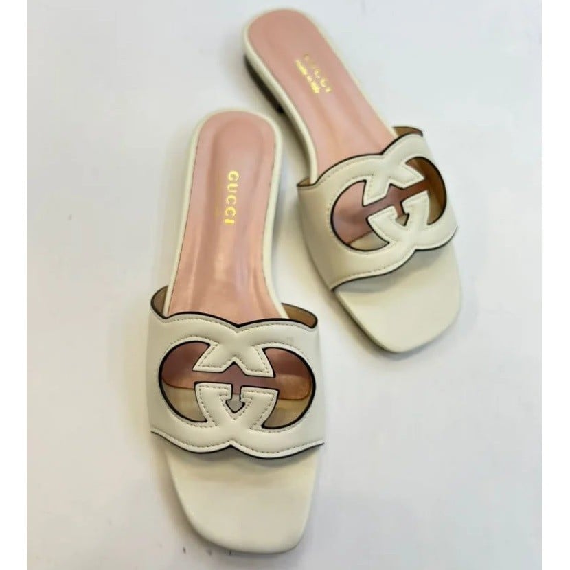 سليبر قوتشي جي جي كت آوت - أخضر فاتح