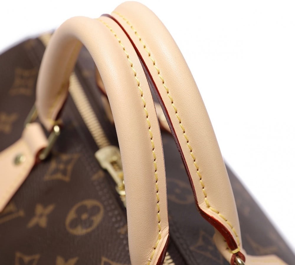 شنطة لويس فيتون سبيدي 30 - بني وبيج