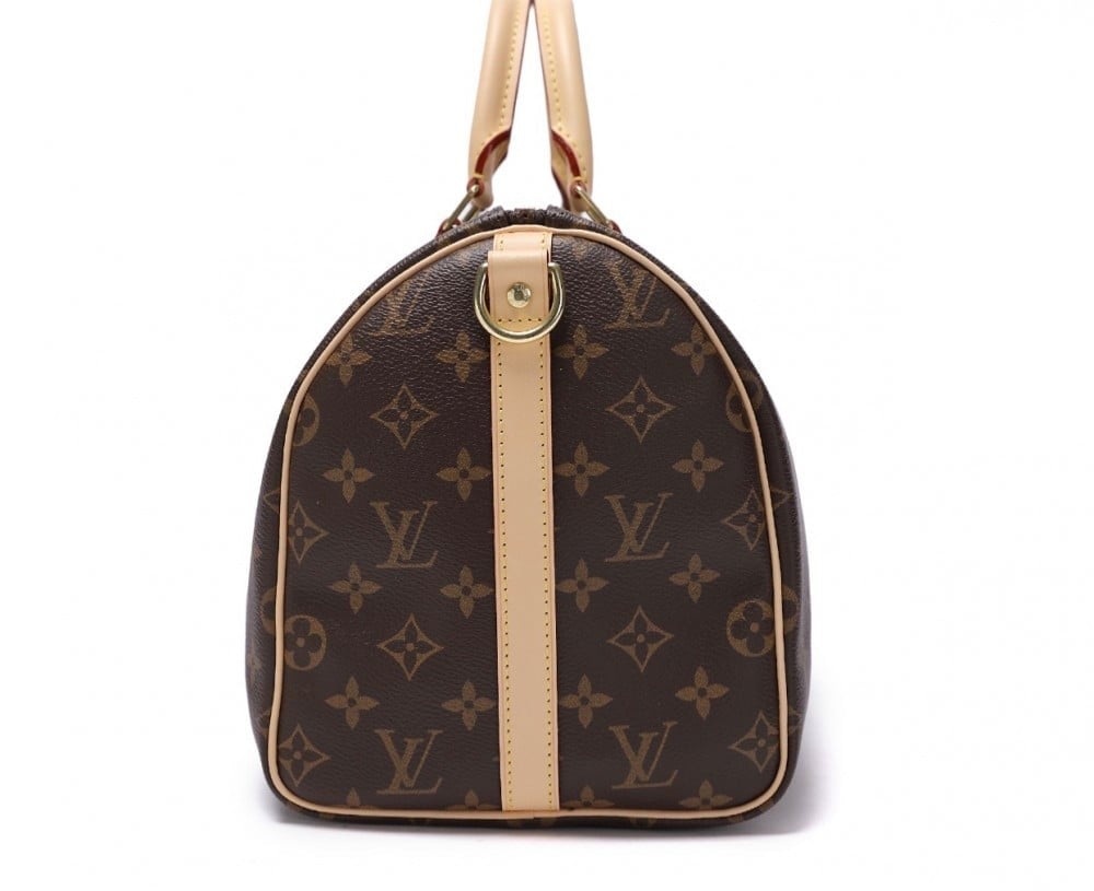 شنطة لويس فيتون سبيدي 30 - بني وبيج