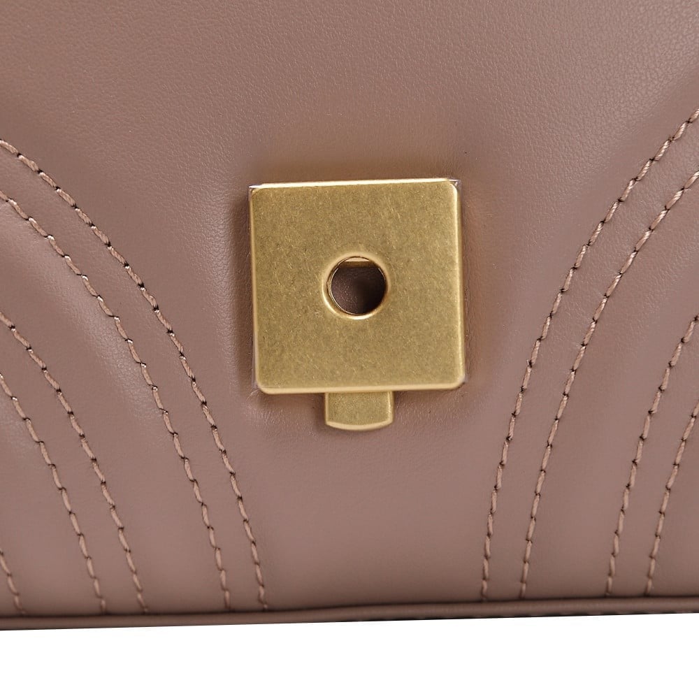 شنطة قوتشي مارمونت ميني توب هاندل - بني فاتح