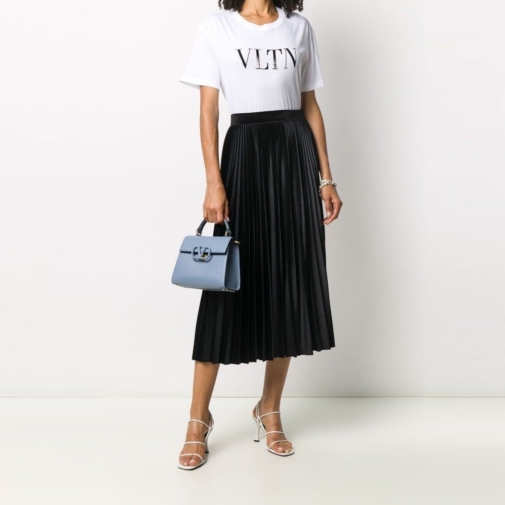 شنطة فالنتينو في سلينق سمول 24 سم - سماوي