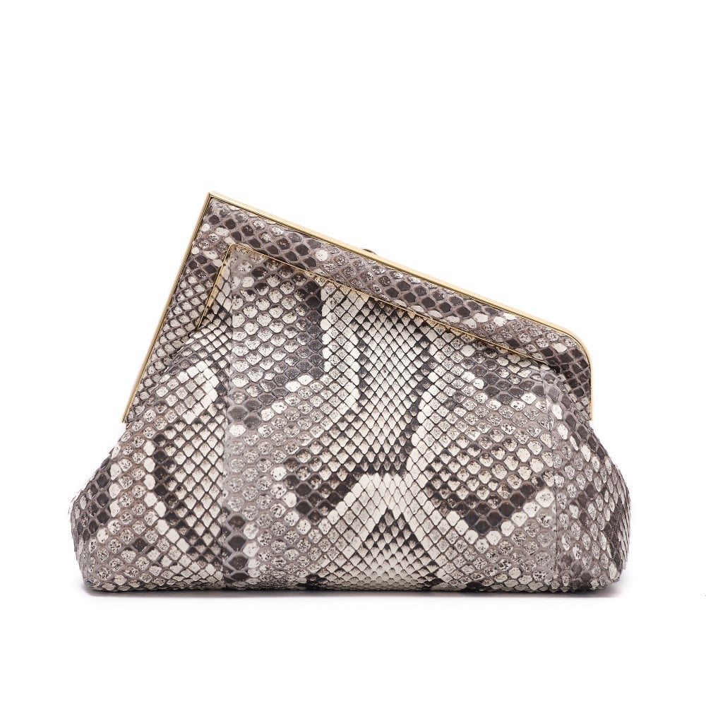 شنطة فندي فرست ثعبان - بني وبيج