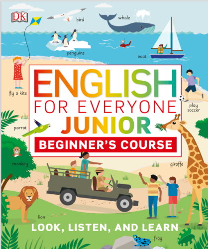 كتيب كورس للمبتدئين English For Everyone Junior