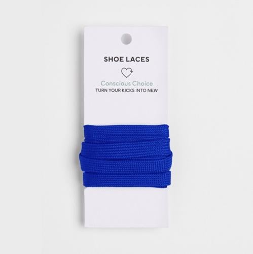 Shoe Laces لون أزرق غامق