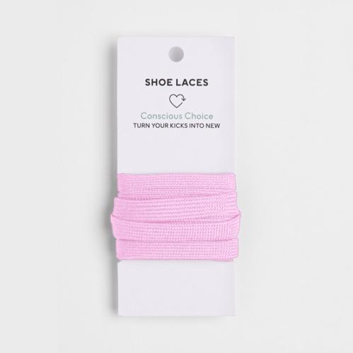 Shoe Laces لون وردي