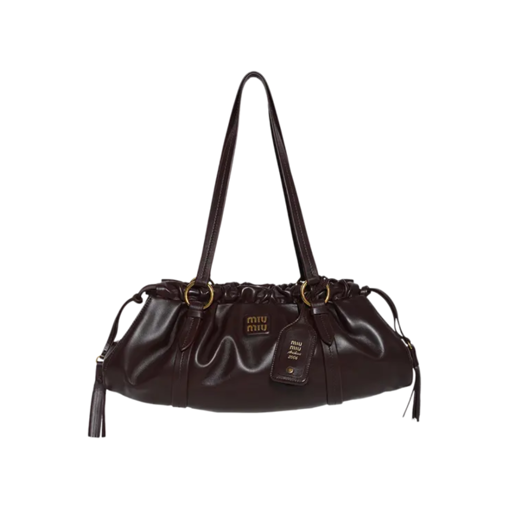 Miu Miu Joie Nappa Leather Bag 'Briarwood'