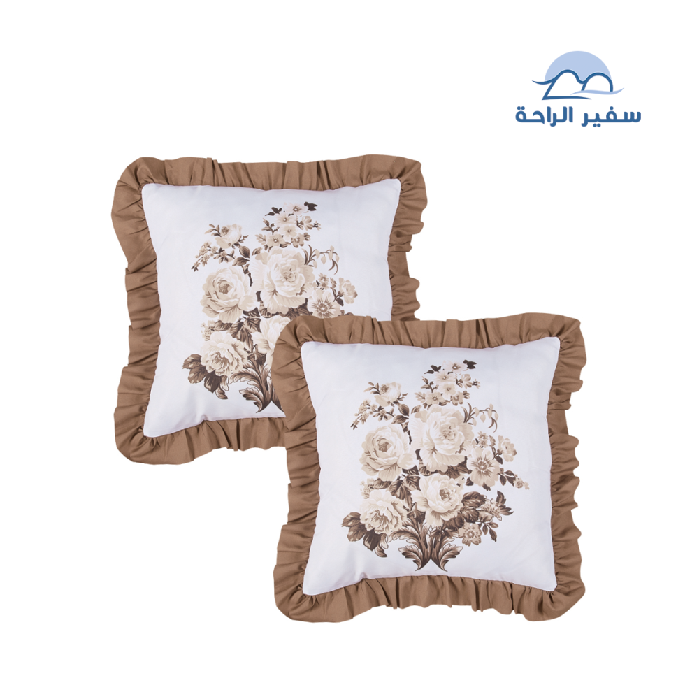 مفرش رينا منفوخ مايكروفايبر وجهين |نفرونص 5 قطع