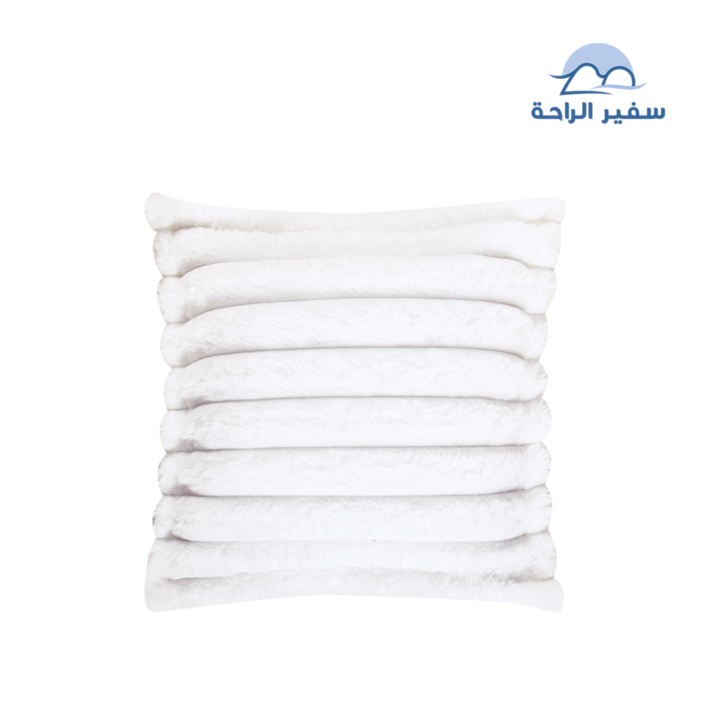 ريلاف مفرش شتوي ثقيل مخمل مقلم نفر ونص 5 قطع