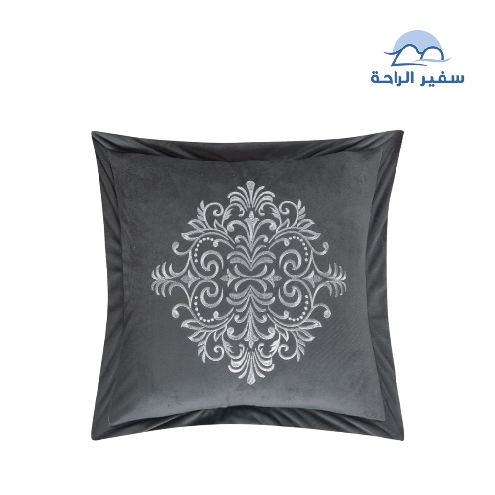 مفرش ليــان مخمل ناعم محفور شتوي نفرو5 قطع نص