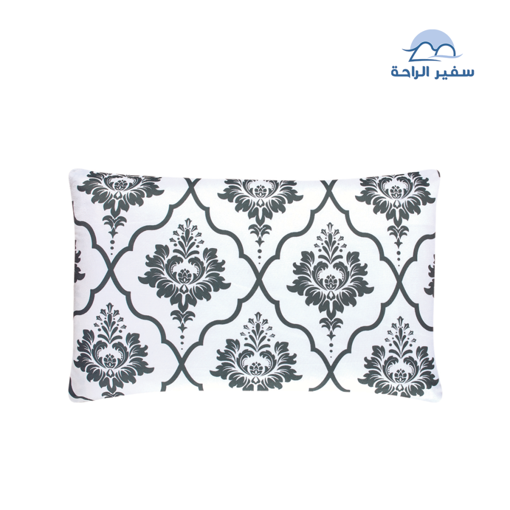 ريلاف مفرش شتوي ثقيل مخمل مقلم نفرين 7قطع