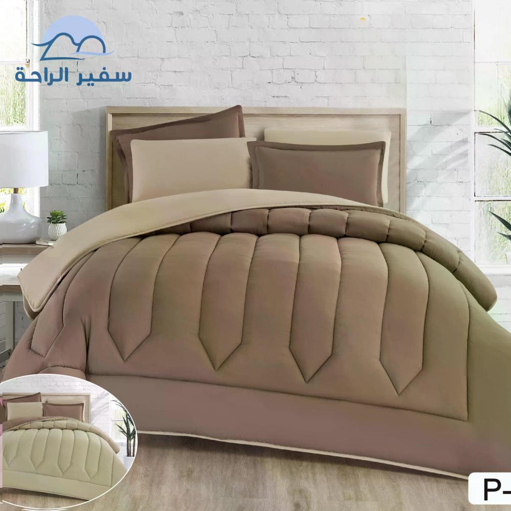مفرش ماركة نفرين 6 قطع مايكروفايبر