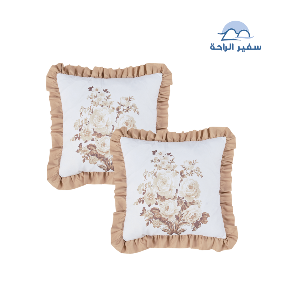 مفرش رينا منفوخ مايكروفايبر وجهين |نفرونص 5 قطع