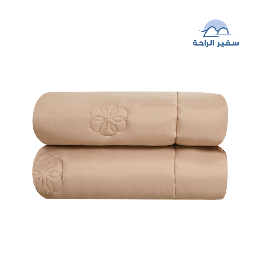 مفرش رينا منفوخ مايكروفايبر وجهين |نفرونص 5 قطع