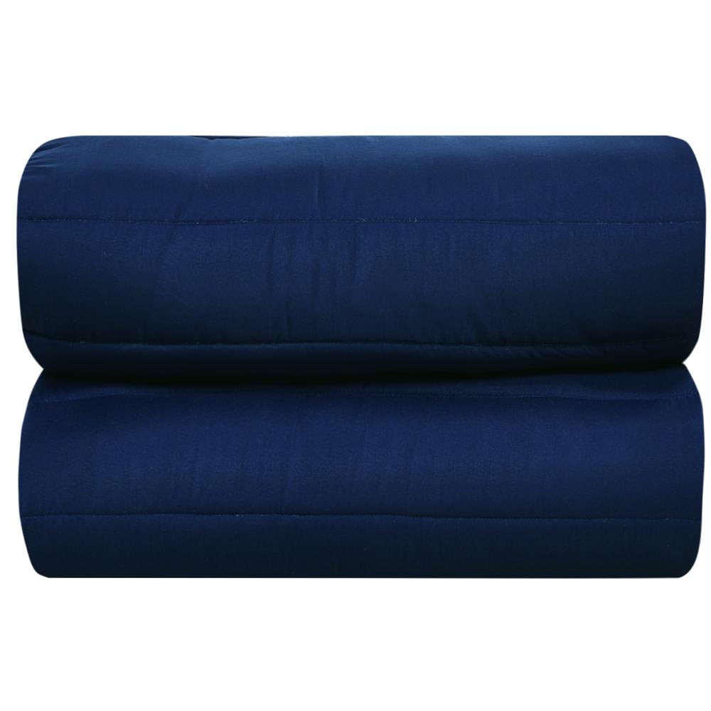 كارما مفرش مزدوج سادة وجهين 8 قطع مايكروفايبر