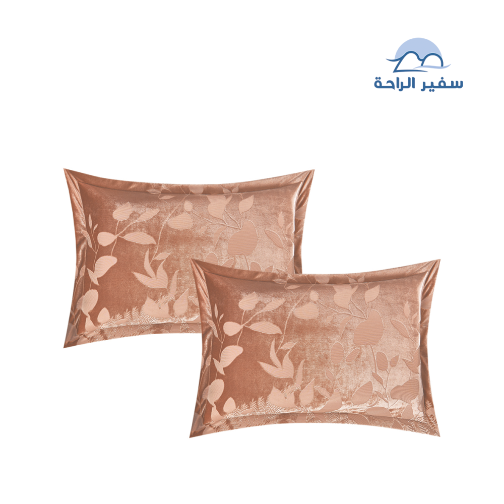 مفرش ميــرال مخمل فرو جاكار شتوي نفرين 7 قطع