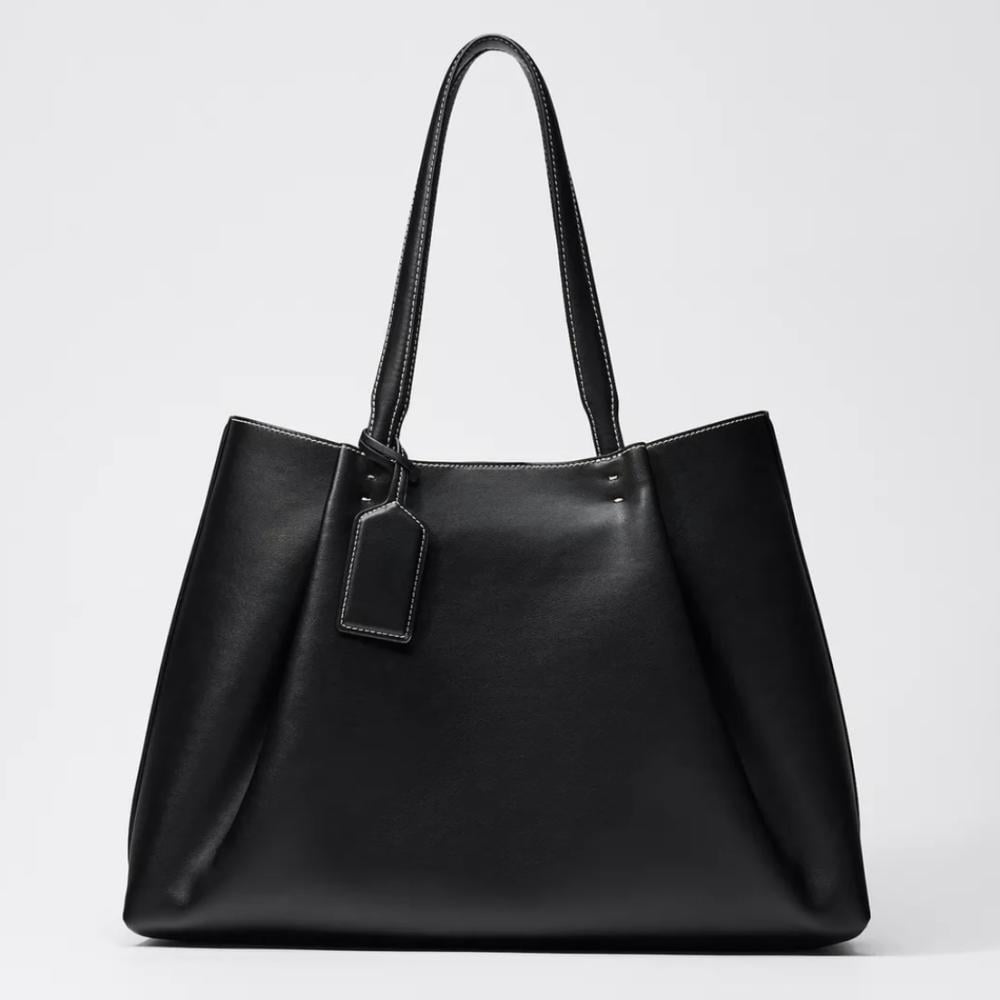 ZARA || LARGE TOTE BAG