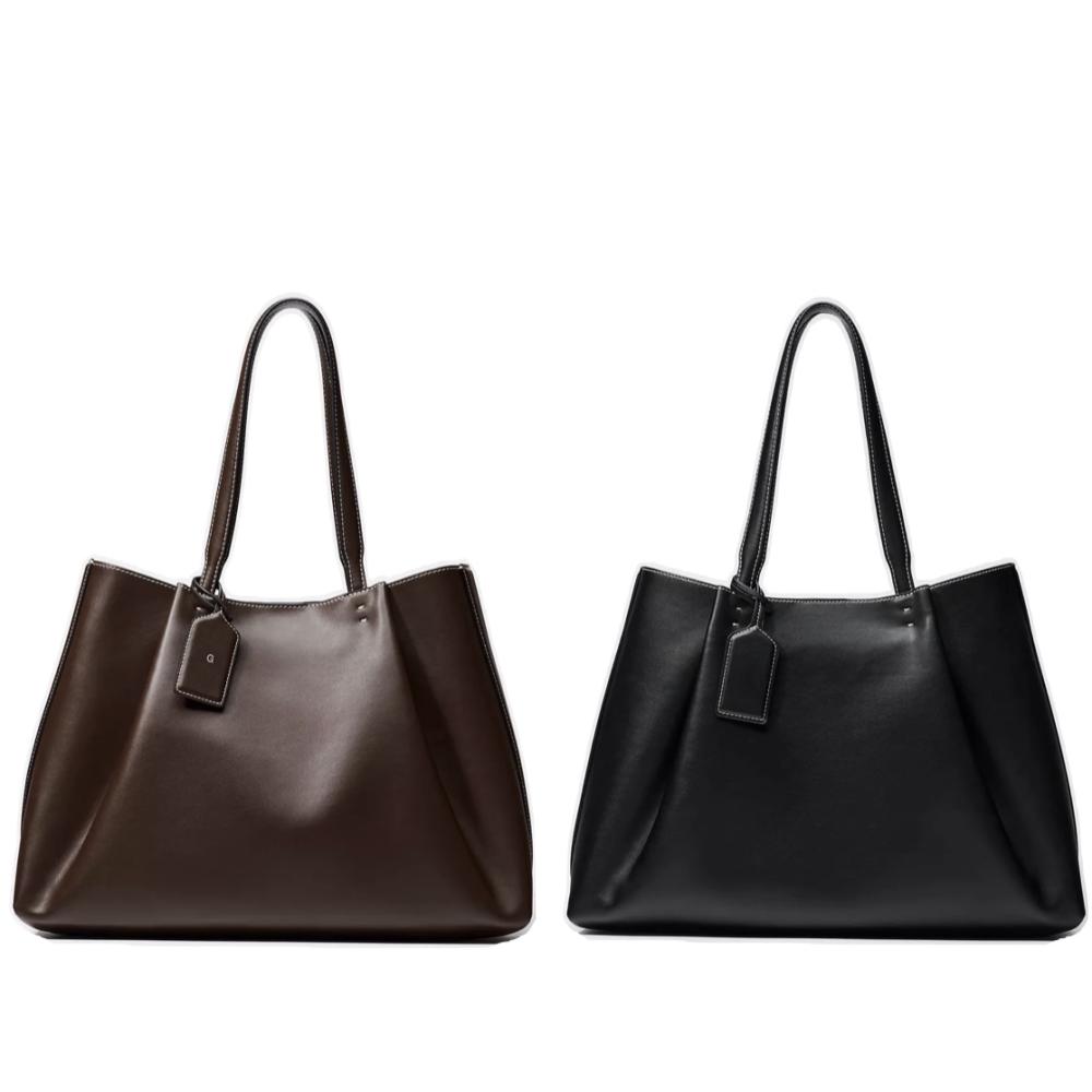 ZARA || LARGE TOTE BAG