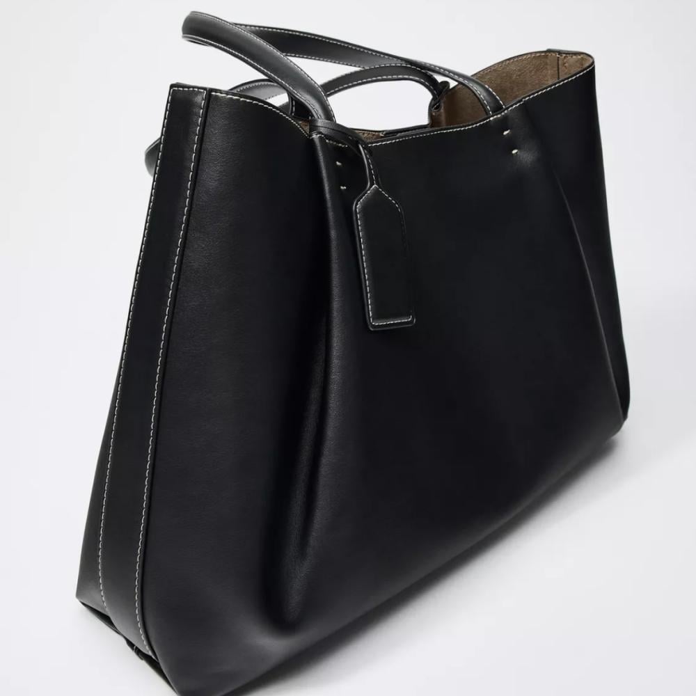 ZARA || LARGE TOTE BAG