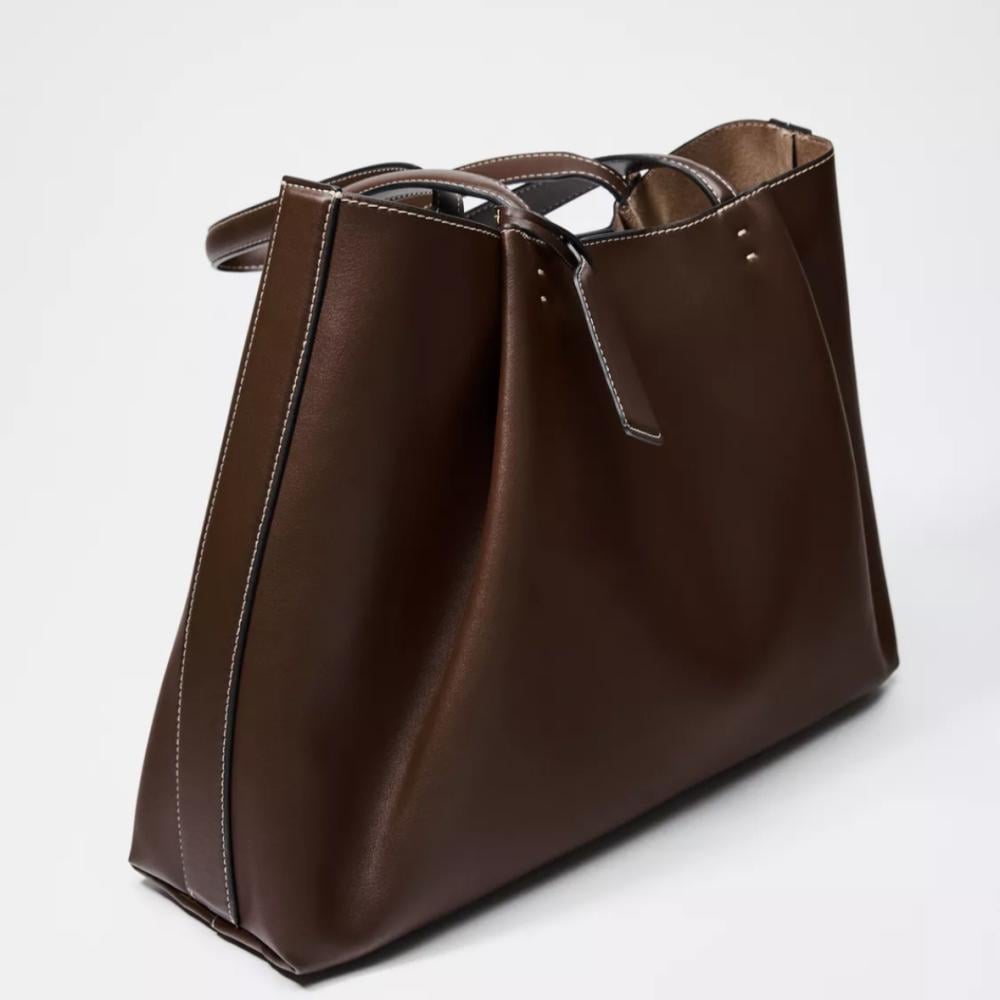 ZARA || LARGE TOTE BAG