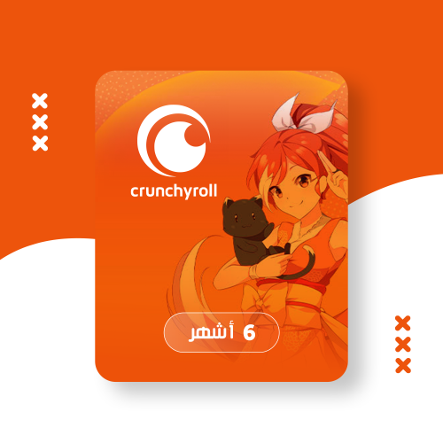 اشتراك كرانشي رول 6 أشهر | Crunchyroll Premium