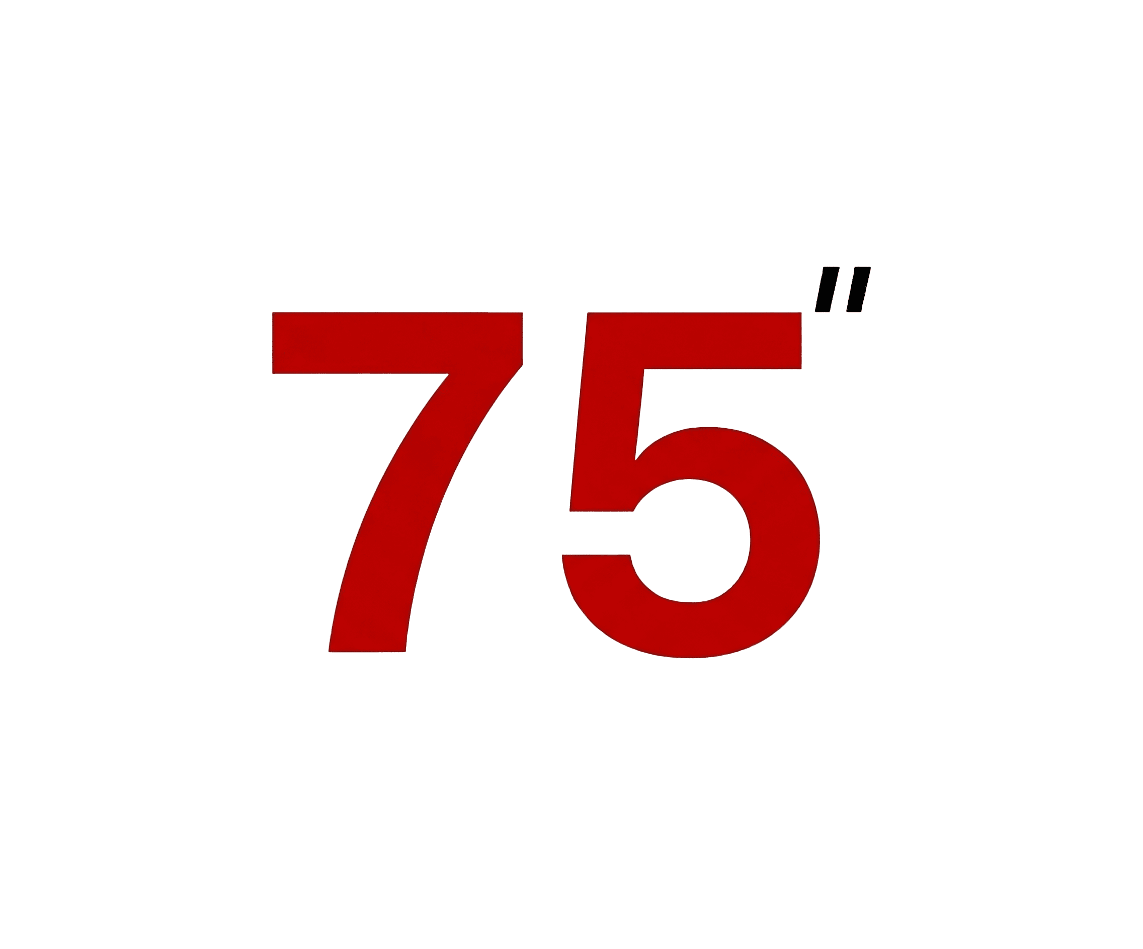 شاشات "75