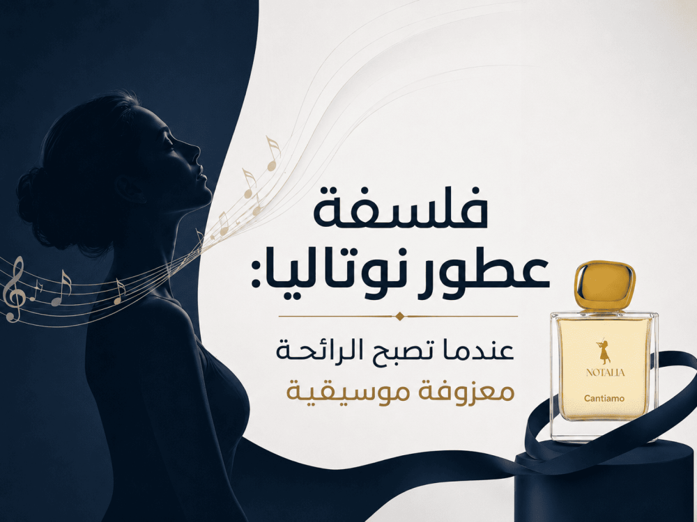 فلسفة عطور نوتاليا: عندما تصبح الرائحة معزوفة موسيقية