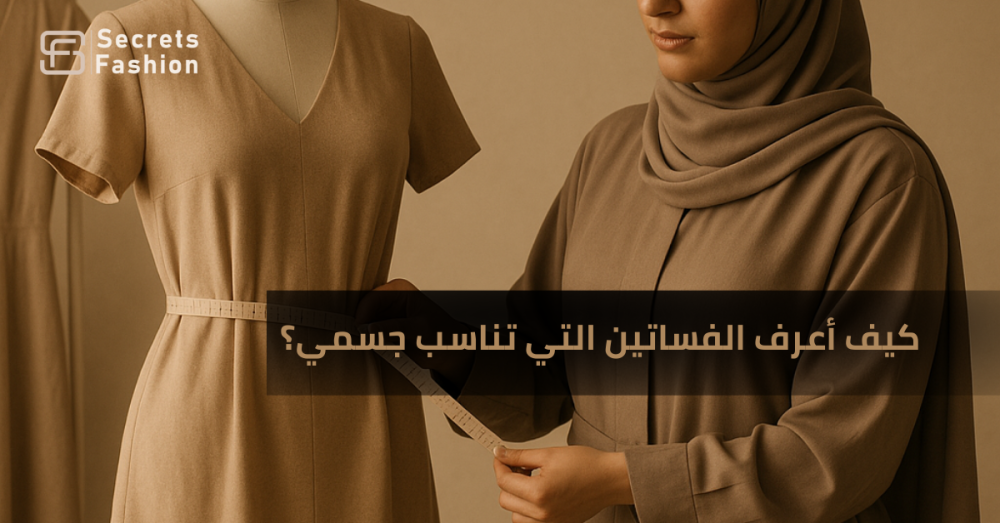 مقاسات الفساتين