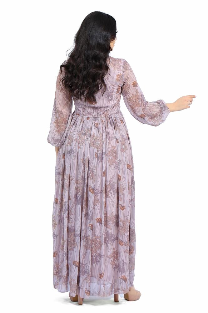 فستان منقوش