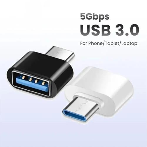 محول USB صغير من النوع C إلى 3.0 USB-C ذكر OTG – م...