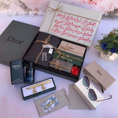 طقم فرزاتشي قماش هديا رجاليه تغليف مميز