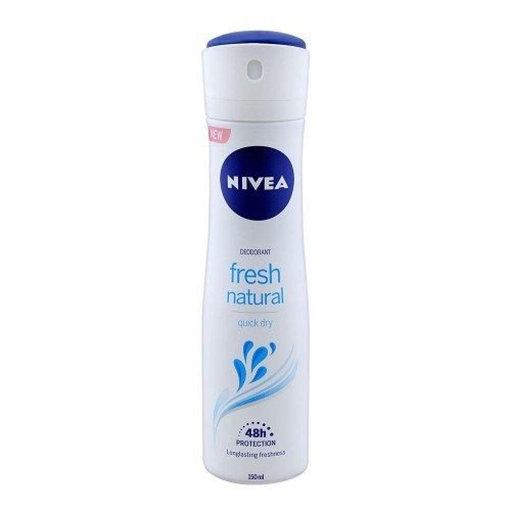 Nivea Fresh Natural Deodorant Spray 150ml متجر اكشخ
