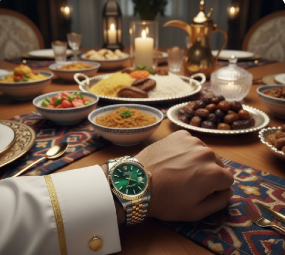 ساعات أنيقة لإطلالة مثالية في عزومات رمضان من متجر قيس