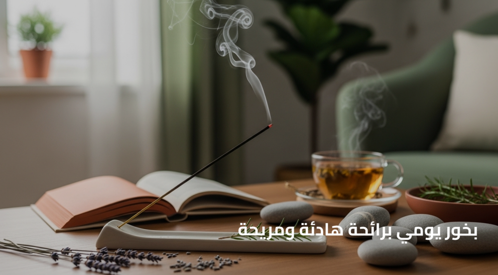 أفضل بخور يومي برائحة هادئة ومريحة