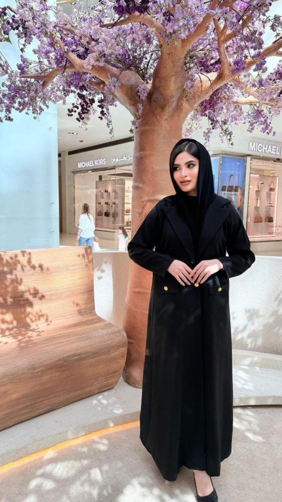 عباية بليزر خام الكتان الاصلي مبطن عنابي خام بونجيه