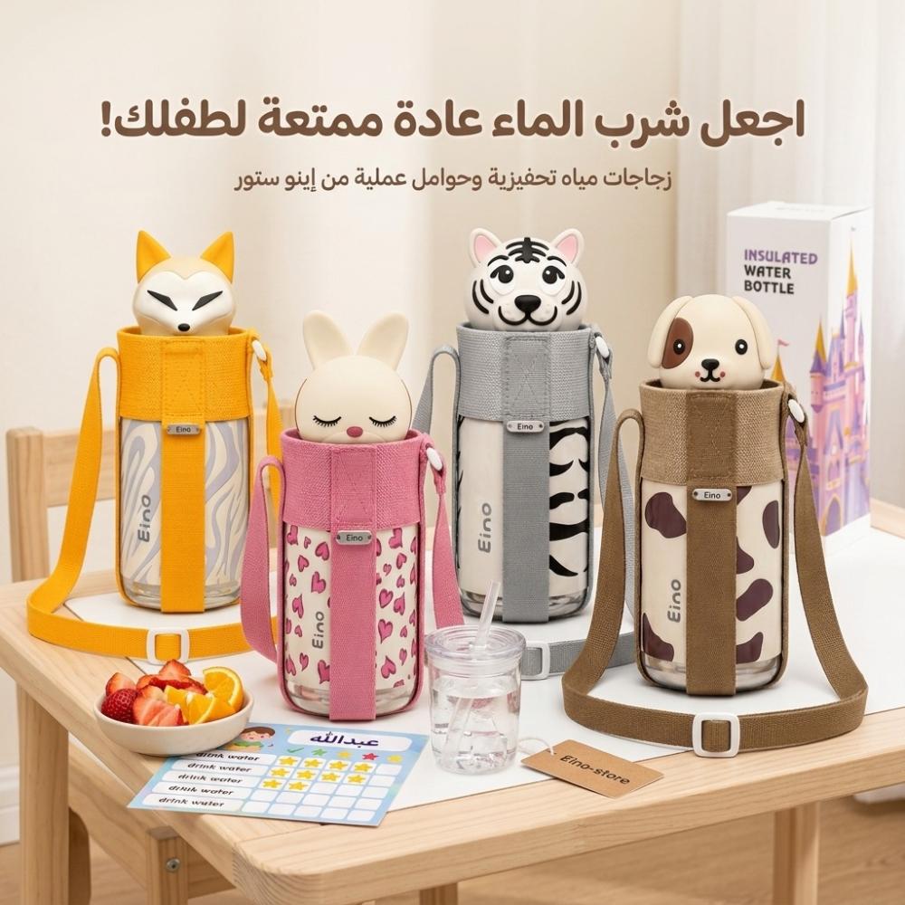 كيف تشجع طفلك على شرب المياه باستخدام زجاجة ماء للأطفال تحفيزية؟