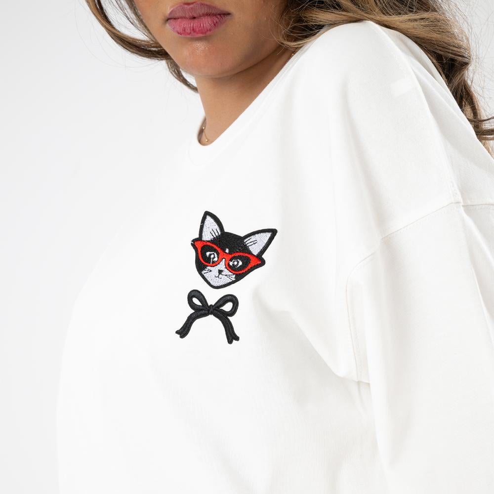 تيشرت ابيض قطن