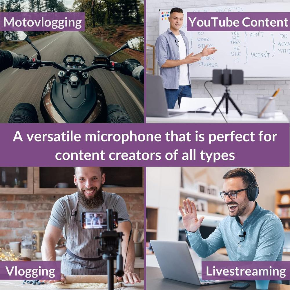 ميكروفون بوربل باندا مناسبه لكاميرات الاكشن و استخدامات اخرى