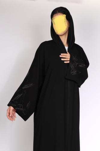 عبايه نص كلوش ملكي