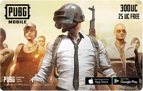 PUBG Mobile 300+25 U C