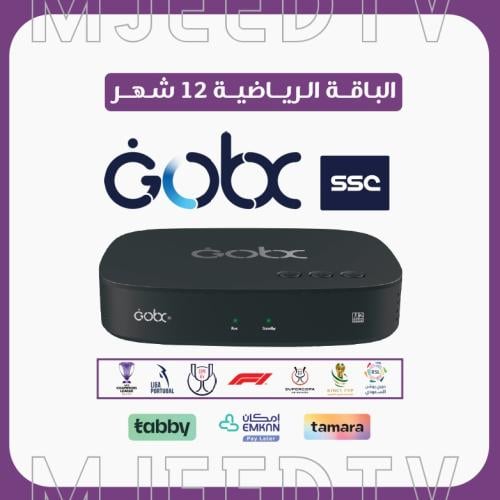 رسيفر GOBX M2 مع إشتراك 12 شهر