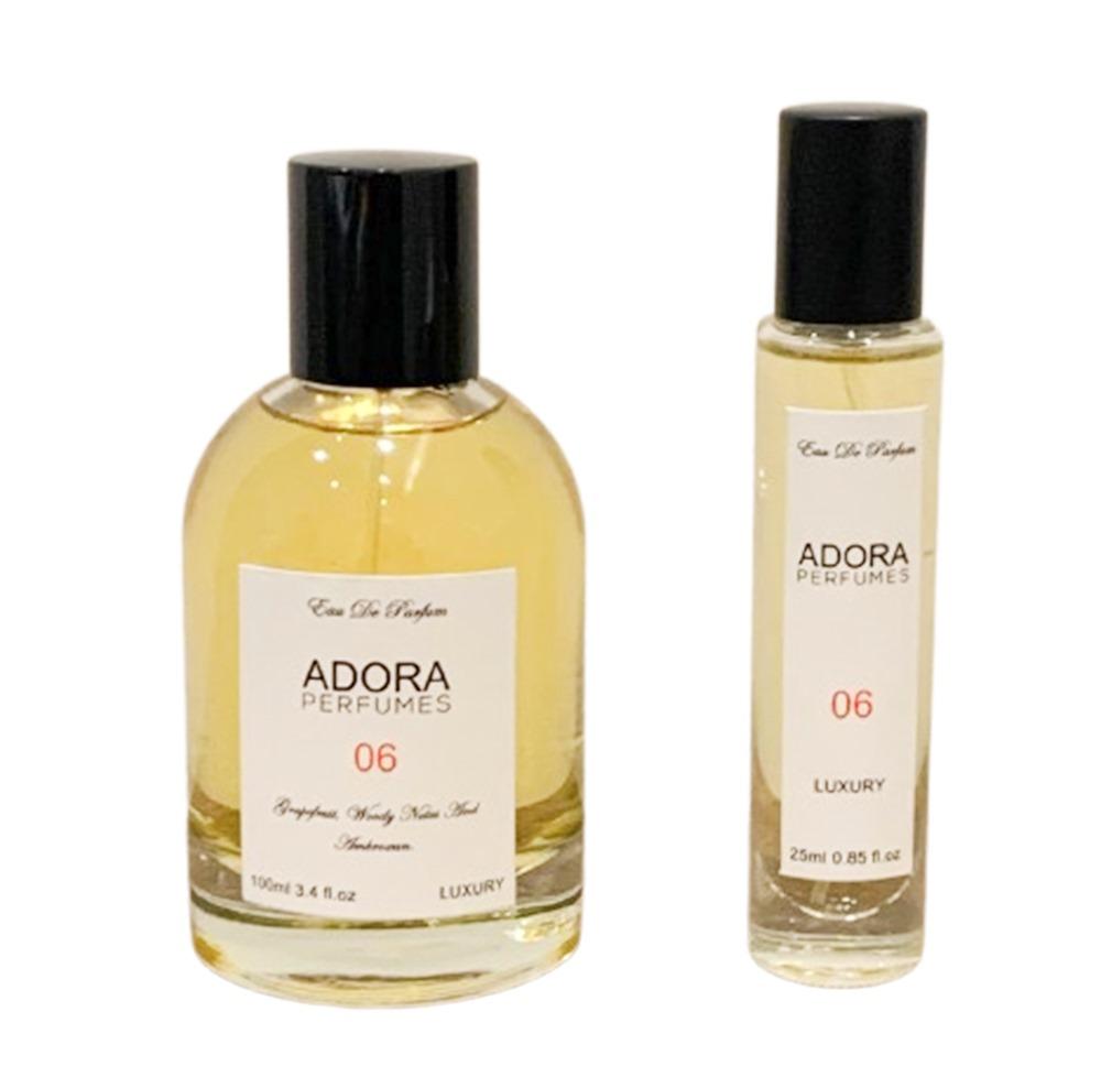 ادورا بارفيوم 06 او دي بارفيوم 100مل و عينه 25مل