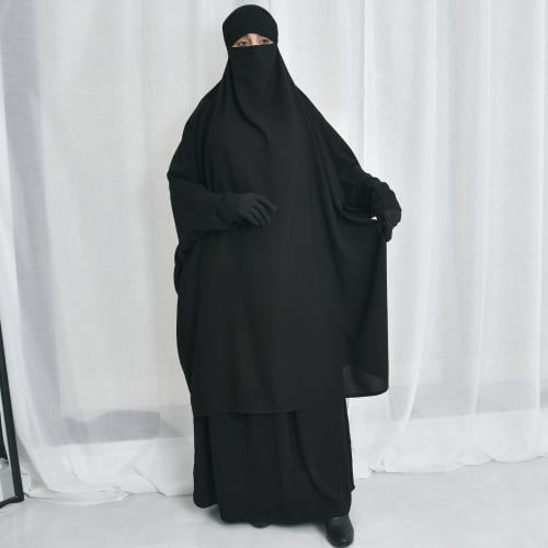 عباية مكونة من قطعتين تنوره و خمار
