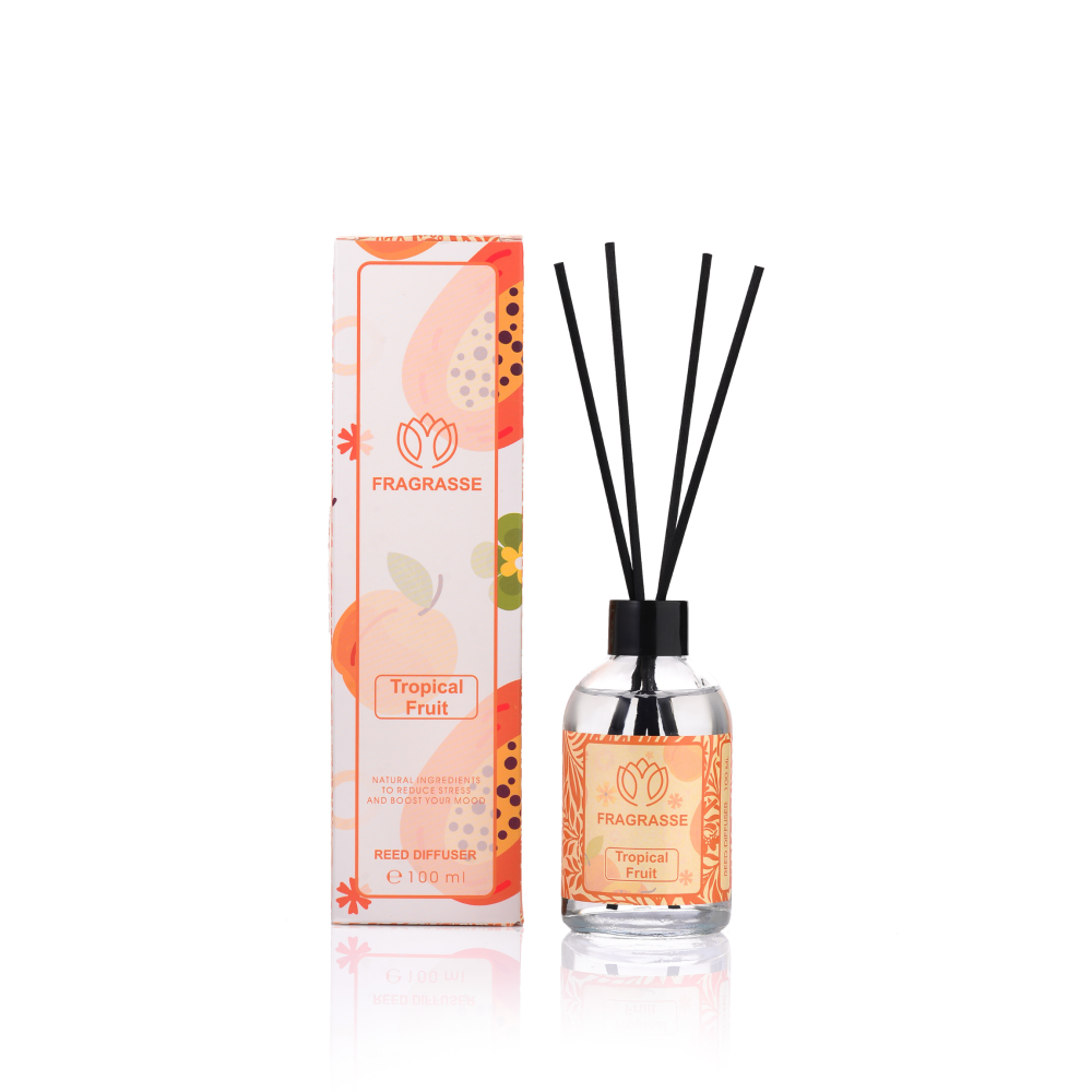 فواحة أعواد بعطر الفواكة الإستوائية