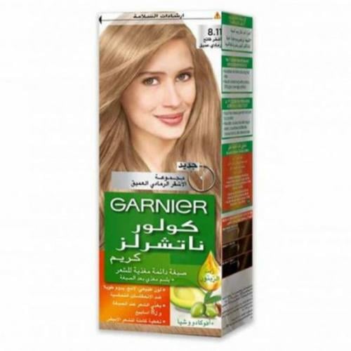 غارنييه صبغة كولر ناتشورالز صبغة اشقر فاتح رمادي غ...