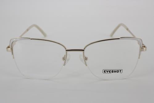 Cat-Eye Clear Gold