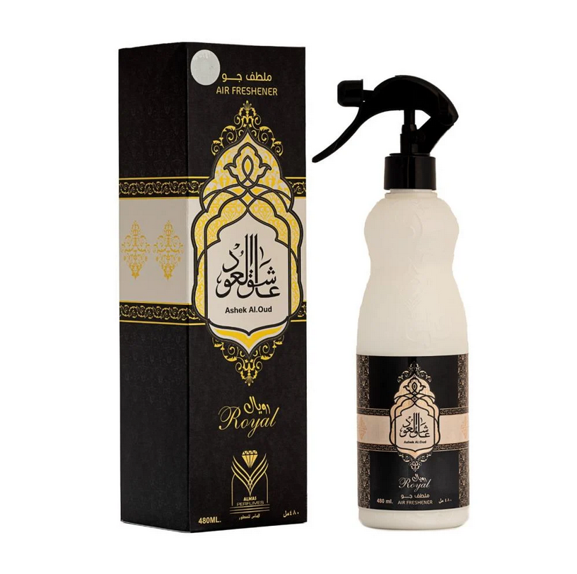 معطر منزل عاشق العود رويال الماس - 480 مل