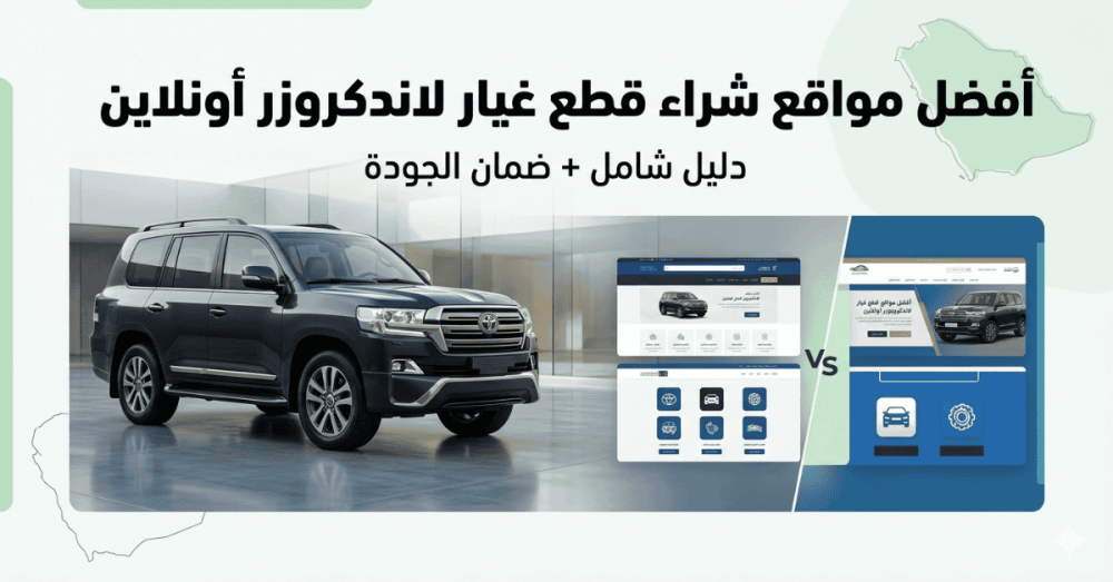 أفضل مواقع لشراء قطع غيار تويوتا لاندكروزر | ضمان الجودة 2026