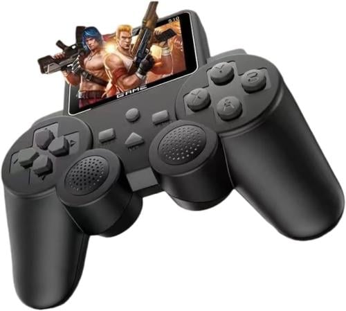وحدة تحكم العاب الطيبين S10 GAMEPAD 520 لوحة ألعاب كلاسيكية مع شاشة ملونة عالية الدقة مدمجة مع 520 لعبة كلاسيكية مع مجموعة تحكم إضافية للاعبين