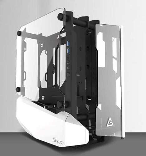 كيس pc مفتوح لاعبي التبريد المائي striker mini water cool